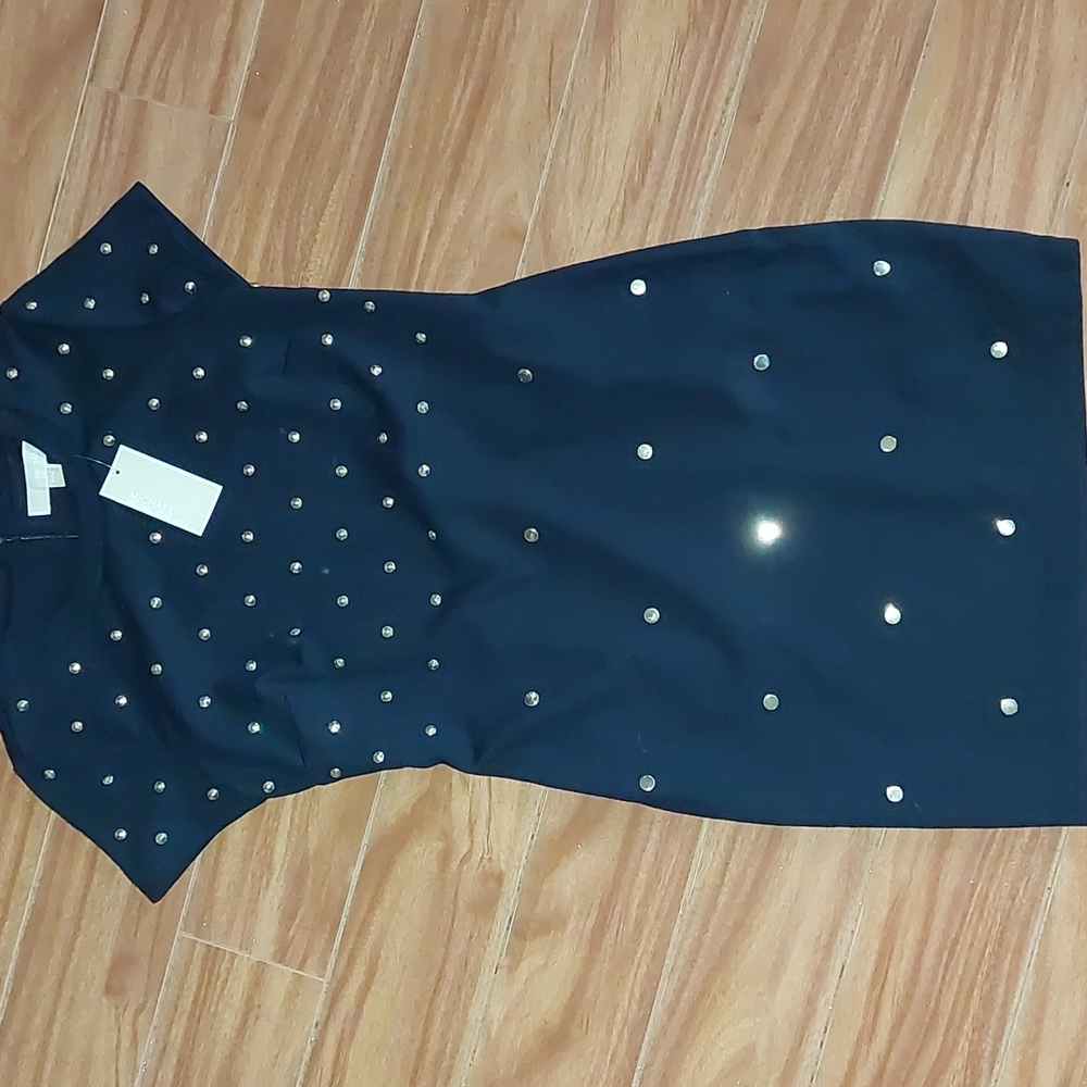Micheal Kors short black cocktail dress Petite medium